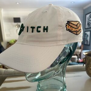Stitch Masters Pimento cheese sandwich golf hat